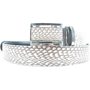 Genuine Cobra Snake Skin Auto Locking Men's Belt 46"