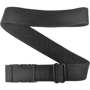 Bandit - 1.25 Inch Elastic Stretch Belt with Side-Release Buckle and Adjustable Strap Length, for Men and Women