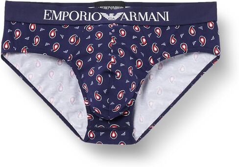 Emporio Armani Men's Classic Pattern Mix Brief in Saudi Arabia