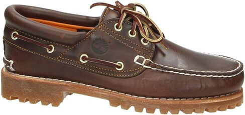 Timberland Men's 3-Eye Lug Handsewn Shoe, Brown, 10 Wide in Saudi Arabia