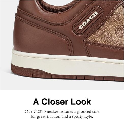 Coach Men's C201 Signature Sneaker in Saudi Arabia