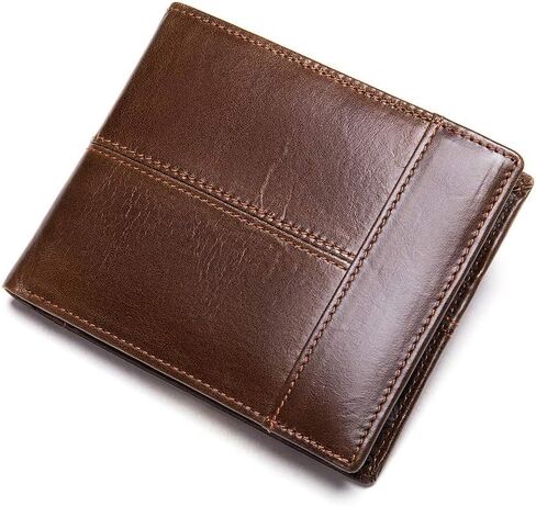 LazyHands Wallet for Men’s Genuine Leather Bifold RFID Wallet Gift for Men in Saudi Arabia