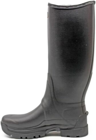 Hunter Mens Balmoral Zip Tec Sole Tall Rubber Boots in Saudi Arabia