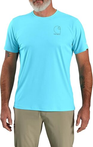 Carhartt Men's Force Sun Defender™ Lightweight Short-Sleeve Logo Graphic T-Shirt in Saudi Arabia