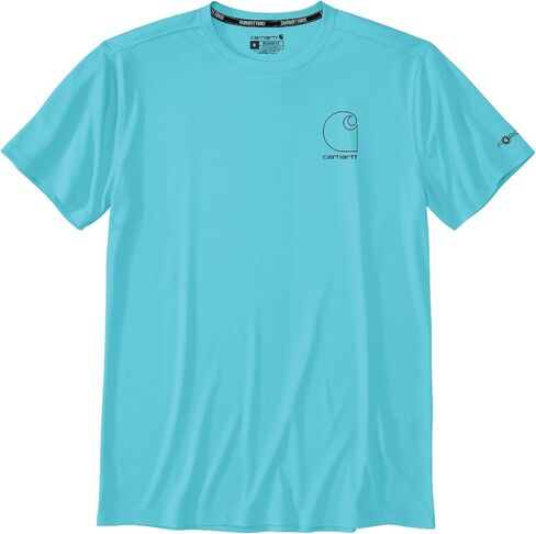 Carhartt Men's Force Sun Defender™ Lightweight Short-Sleeve Logo Graphic T-Shirt in Saudi Arabia