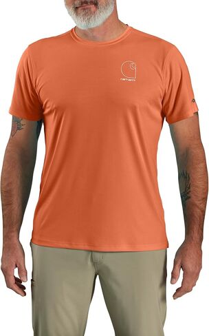 Carhartt Men's Force Sun Defender™ Lightweight Short-Sleeve Logo Graphic T-Shirt in Saudi Arabia