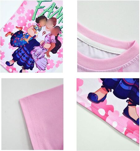 تيشيرت كاجوال صيفي للفتيات جرافيك الأميرة تي شيرت بلوفر علوي تي شيرت جديد in Kuwait