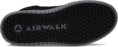 Airwalk Camino Low Top Composite Toe Women’s Industrial Work Shoes, Black/Grey, Size 8.5, Wide, Comfortable & Light Work Shoes for Women, Electric Hazard, Slip Resistant in Saudi Arabia
