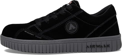 Airwalk Camino Low Top Composite Toe Women’s Industrial Work Shoes, Black/Grey, Size 8.5, Wide, Comfortable & Light Work Shoes for Women, Electric Hazard, Slip Resistant in Saudi Arabia