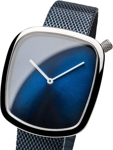 ساعة بيرينغ للنساء انالوج كوارتز بيبل كوليكشن بسوار ستانلس ستيل وكريستال الياقوت 18034-XXX in Kuwait