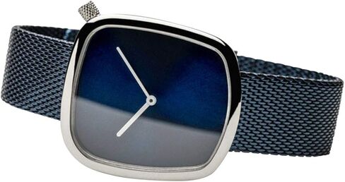 ساعة بيرينغ للنساء انالوج كوارتز بيبل كوليكشن بسوار ستانلس ستيل وكريستال الياقوت 18034-XXX in Kuwait