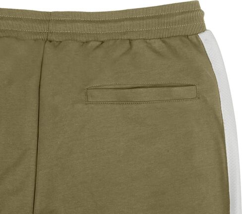 Susclude بنطال رياضة رياضي برباط للرجال مناسب للياقة البدنية وتمارين الجري والركض مع جيوب بسحاب in Kuwait