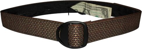Bison Designs Crescent Money 38mm USA Made Travel Belt, Brickyard, Medium/38-Inch in Kuwait