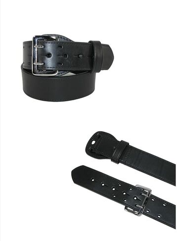 Boston Leather Men's Fully Lined Sam Browne Leather Work Belt in Saudi Arabia