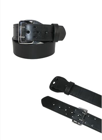 Boston Leather Men's Fully Lined Sam Browne Leather Work Belt in Saudi Arabia