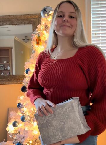 سترة DOROSE النسائية بأكمام طويلة ورقبة مربعة كاجوال منسوجة in Kuwait