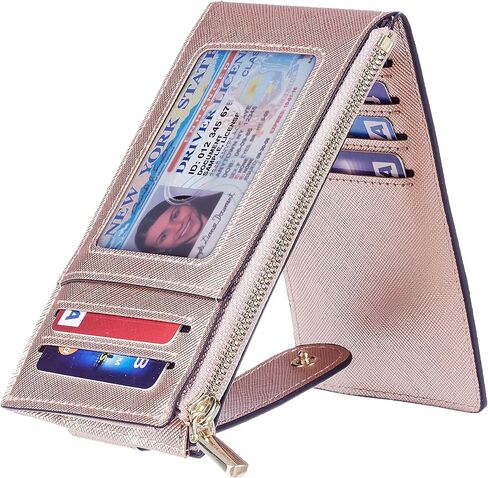 حافظة بطاقات Chelmon Bifold متعددة ومحفظة جيب أمامية رفيعة بتقنية RFID in Kuwait