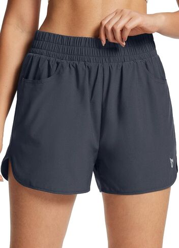 BALEAF Women's 3" Running Athletic Shorts Quick Dry Lightweight Gym Workout Shorts with Pockets in Saudi Arabia