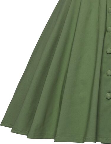 فستان من ثوب Townown Vintage Dresses مناسب ومتوهج، فستان كوكتيل مع جيوب in Saudi Arabia