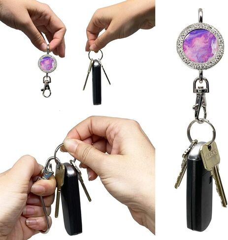 Women’s Key Finder, Key Holder, Key Ring, Cute Keychain, Accessories, Car Keys, Key Hook, Bling in Saudi Arabia