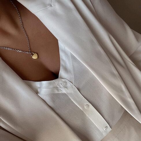 MVMT Women's Heartlock Lobster Closure Necklace in Saudi Arabia