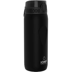 Ion8 Tour Leak Proof BPA Free Cycling Water Bottle, 750ml (24 oz), Solid Carbon