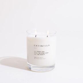 شمعة Brooklyn Candle Studio Catskills Escapist - شمعة معطرة فاخرة، شمع الصويا النباتي، مصبوب يدويًا في الولايات المتحدة الأمريكية، وقت حرق بطيء لمدة 70 ساعة - 13oz