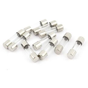uxcell 10 Pcs Fast Quick Blow Glass Fuse 5x20mm 250V 80mA 0.08A