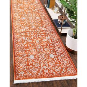 Unique Loom New Classical Collection Traditional Classic Intricate Design with Distressed Vintage Detail, Area Rug (9' 0 x 12' 0 Rectangular, Purple/ Ivory) in Saudi Arabia