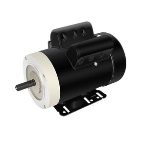 2HP Electric Motor 3450 RPM General Purpose Single Phase Motor 56C Frame 115V/230V 5/8"Shaft Diameter Rolled Steel Shell TEFC 60HZ