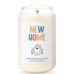 Housewarming Gifts New Home Candle New Home Gift Ideas for Homeowner Friends House Warming Gifts New Ownership Gift for Women New Apartment Gifts First Home Gifts Lavender Soy Wax Candle 14oz
