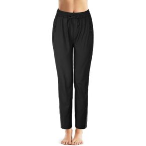 Nonwe Women's Quick Drying Lightweight 2 Stripe Open Hem Pant
