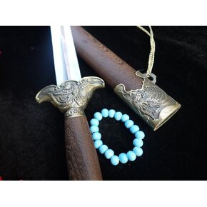 Chinese Sword/Training Sword/Tai Chi jian/Stainless Steel/Rosewood Scabbard Phoenix Pattern