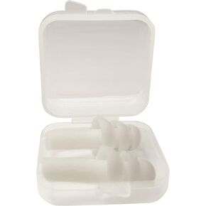 Silicone Ear Plugs - Kitchen Discovery – Discrete and Soft, Adjustable, Noise Reduction Ear Plugs for Sleeping, Airplane, Office, Showering