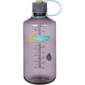 Nalgene Tritan Narrow Mouth BPA-Free Water Bottle, Aubergine, 32 oz