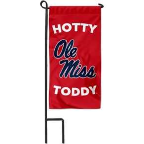 Ole Miss Mini Garden and Flower Pot Flag Topper