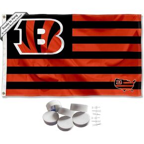 Cincinnati Bengals Nation Banner and Tapestry Wall Tack Pads