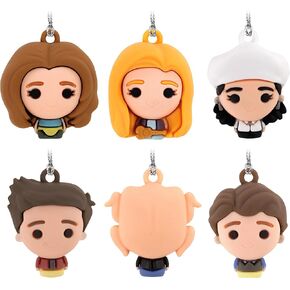Hallmark Harry Potter and Friends Miniature Christmas Ornaments,Plastic, Set of 6 (0002HCM9230)
