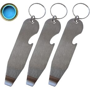 3 Pack Paint Can Opener,Stainless Steel Paint Can Opener Tool,New Model Metal Paint Can Opener Bottle Opener