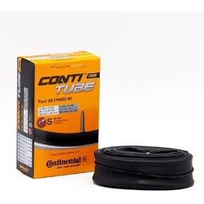 Continental Tour 28 All Bicycle Inner Tube - Black, 32/47-609/642, 182031, s42