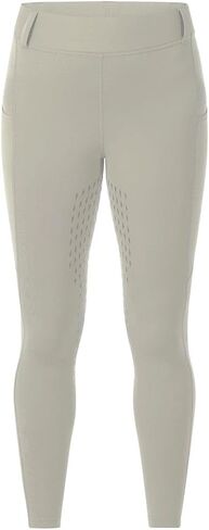 Kerrits Women's Coolcore Full Leg Grip Horse Riding Tights – Cooling Equestrian Leggings, Silicone Grip, Pockets in Saudi Arabia