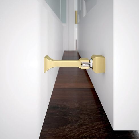 Franklin Brass B47313K-117-C Classic Edge 3 in. (76 mm) Magnetic Door Stop in Modern Gold (2-Pack) in Saudi Arabia