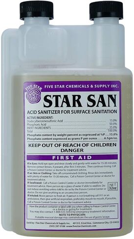 Five Star - 6022b_ - Star San - 32 Ounce - High Foaming Sanitizer in Saudi Arabia