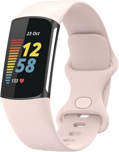 أحزمة متوافقة مع أساور المعصم البديلة Fitbit Charge 5 وCharge 6 للنساء والرجال الصغيرة والكبيرة in Saudi Arabia