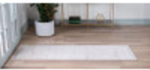 سجادة منطقة مجموعة Loom Portland الفريدة - ألباني (2' 2" × 12' عداء، عاجي/بيج) in Kuwait