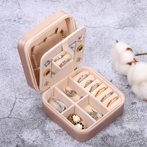 هدايا عيد ميلاد الأم من ابنة ابنها، منظم صندوق مجوهرات للسفر للأم، عيد الحب، عيد الحب، عيد الميلاد، حافظة مجوهرات محمولة، أنا أحبك يا أمي، للزوجة، المرأة الجديدة، هدية لأول مرة in Kuwait