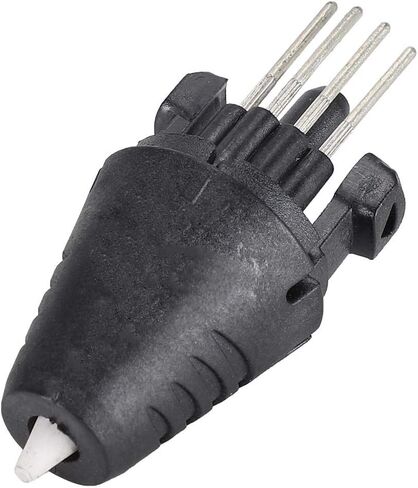 ASHATA 3D الطباعة القلم فوهة استبدال رأس الطابعة ل1.75mm ABS، 3D الطباعة القلم أجزاء الطابعة الملحقات إدراج فوهة رأس الطباعة 1.75mm الأسود in Saudi Arabia