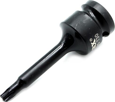 TEMO T50 3 Inch Long Torx Star 6 Point Black Impact Bit Socket Auto Repair Tool 1/2 Inch Square Drive in Kuwait