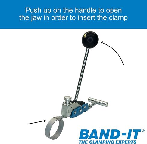 T30069 Center Punch Tool + (qty 20) 2" Center Punch Clamps qty (20), CP0899-5/8" w x 2" ID in Saudi Arabia