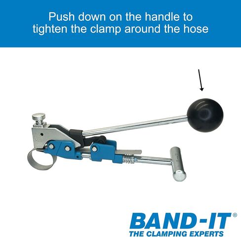 T30069 Center Punch Tool + (qty 20) 2" Center Punch Clamps qty (20), CP0899-5/8" w x 2" ID in Saudi Arabia